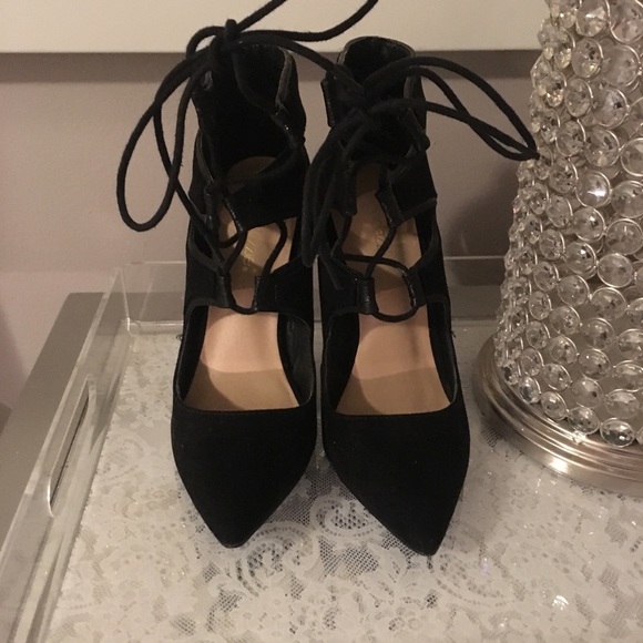 🍁Lace up booties - Picture 2 of 4